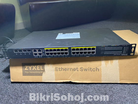 24-port Gigabit Poe+ Smart Managed Switch